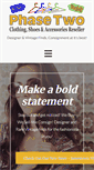 Mobile Screenshot of phasetwoclothing.net